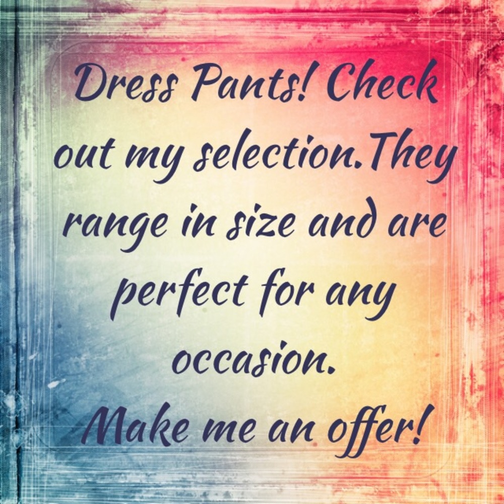 Dress Pants/Trousers for sale!
